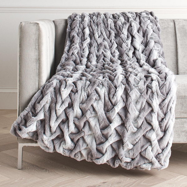 Brixton Throw - Grey | Z Gallerie