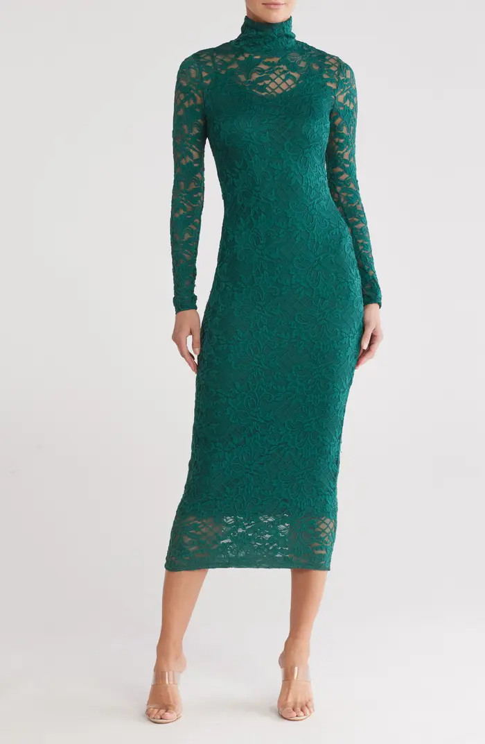 AFRM LOS ANGELES Marni Long Sleeve Lace Maxi Dress | Nordstromrack | Nordstrom Rack