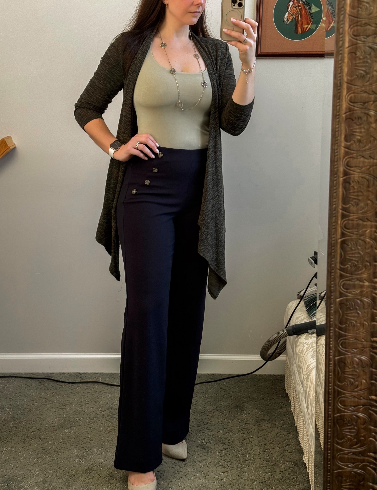 Some green in this office outfit of the day for St. Patricks Day ☘️

#LTKdayinmylife #LTKootd #LTKWorkwear