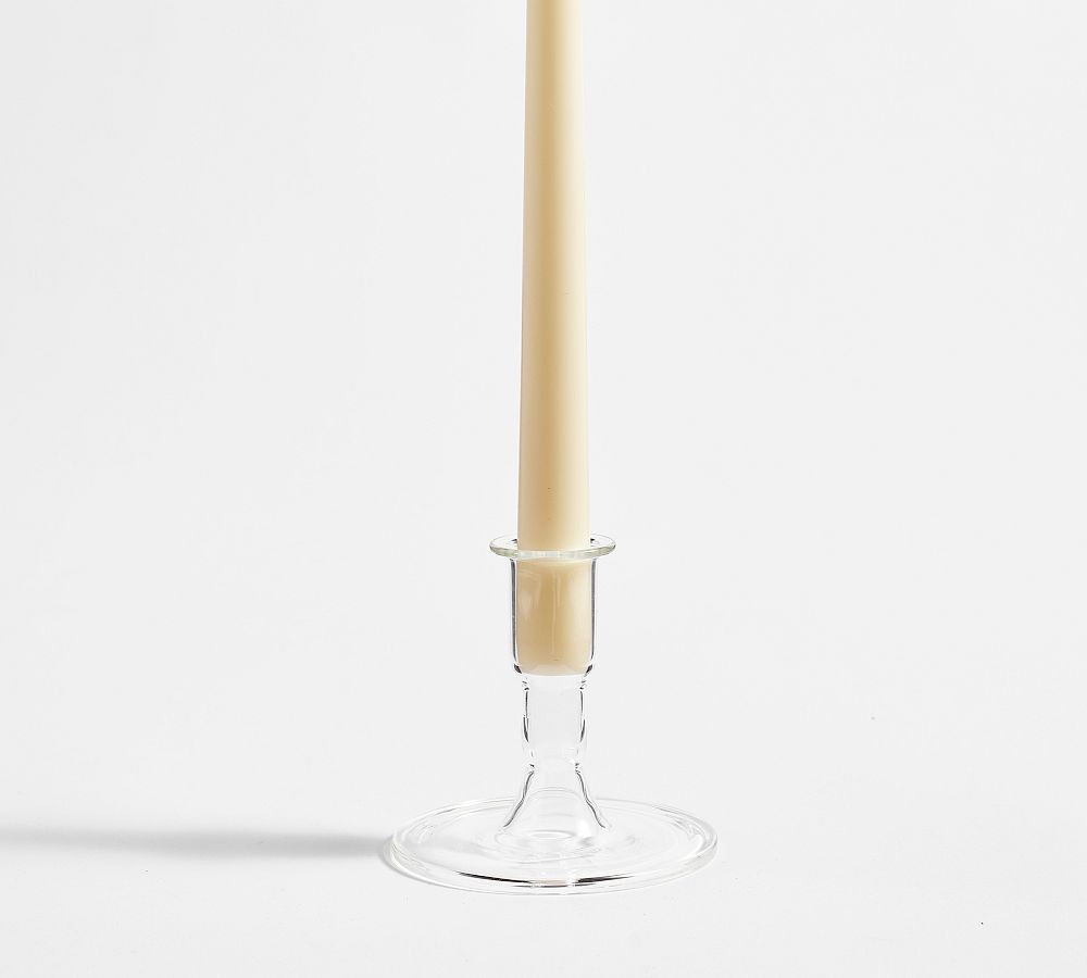 Ensley Glass Taper | Pottery Barn (US)