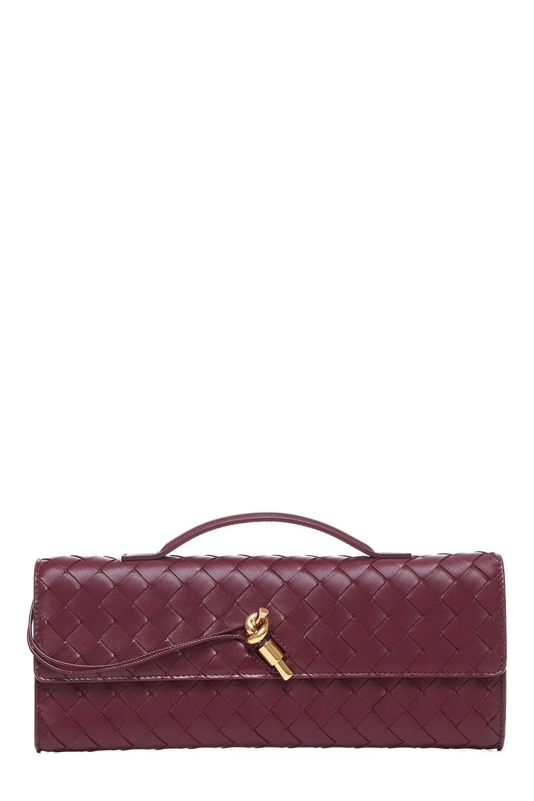 Bottega Veneta Andiamo Intrecciato Clutch Bag | Cettire Global