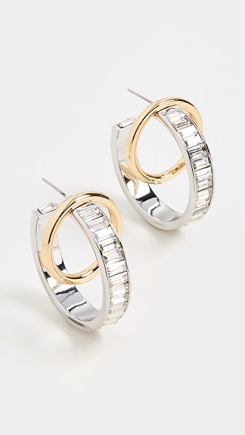 Galaxy Collection Baguette Crystal Earrings | Shopbop