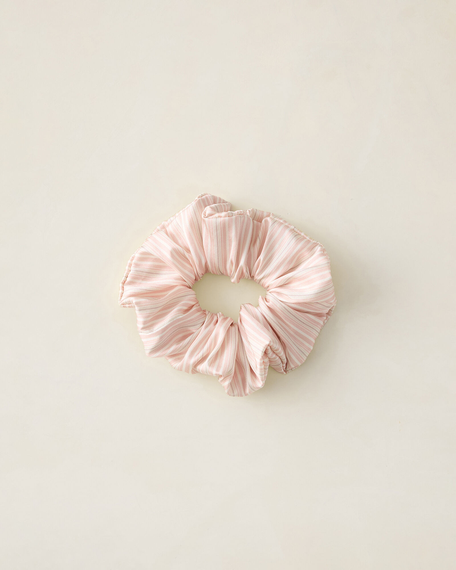Washable Silk Multi Stripe Scrunchie | Haven Well Within