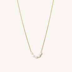 Organic Pearl Bead Necklace | Mejuri (Global)
