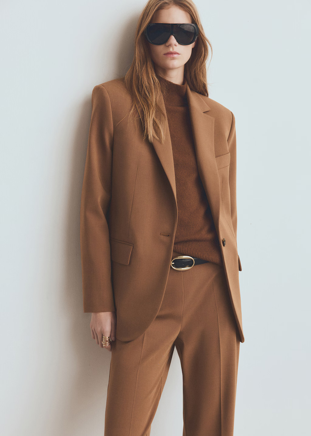 Straight suit jacket with lapel pockets | Mango (US/MX/AU)