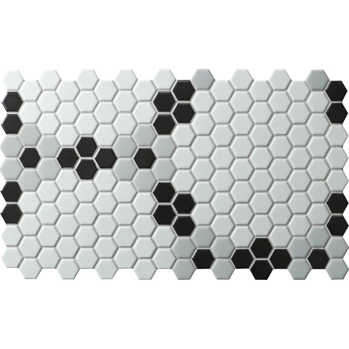 Perfection 1" x 1" Porcelain Honeycomb Mosaic Wall & Floor Tile | Wayfair North America