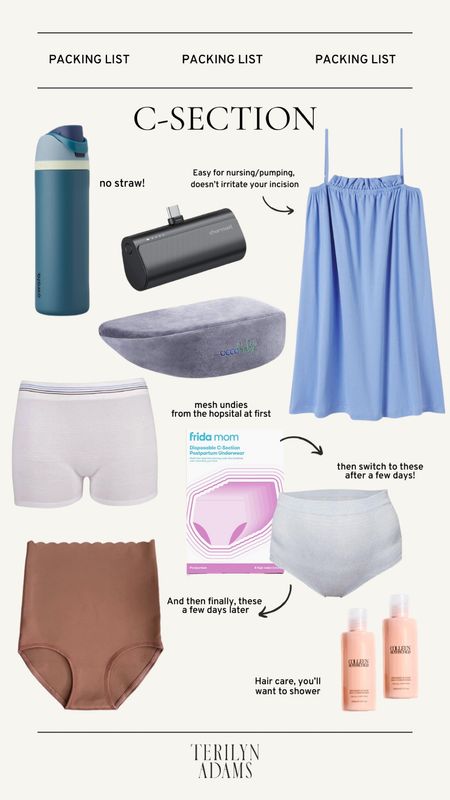 My c-section must-haves!! I loved this stretchy LAKE nightgown for breastfeeding, my Amazon portable charger instead of a long cord, and a wedge pillow (or two). 

#LTKMostLoved #LTKbaby