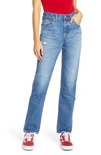 Levi's® 501® High Waist Straight Leg Jeans | Nordstrom | Nordstrom