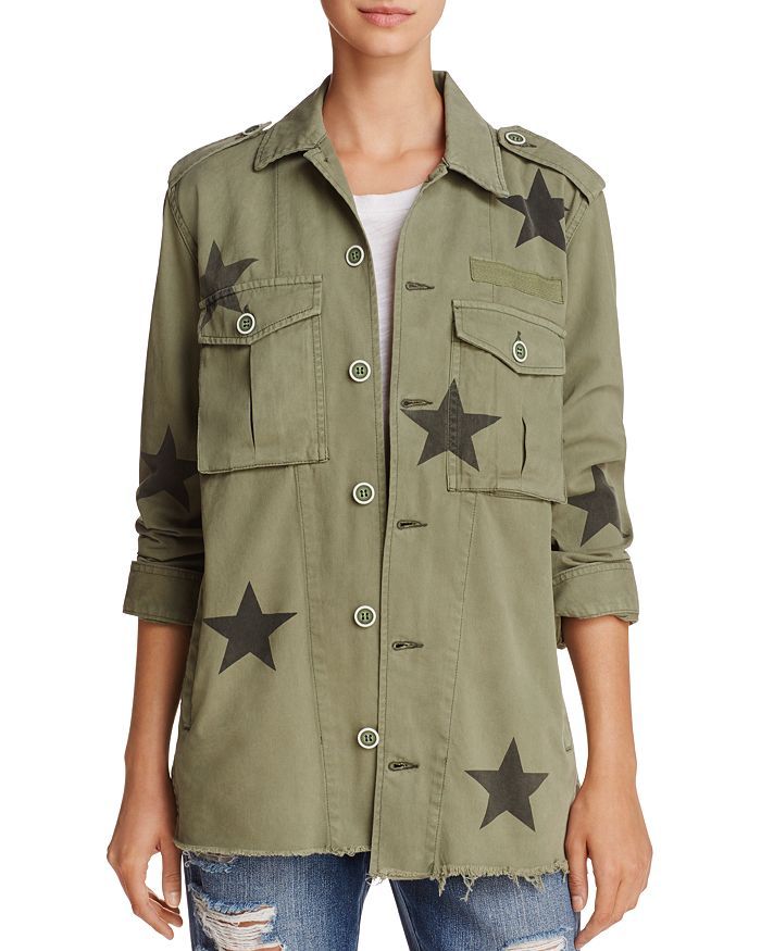 Camilo Star Print Military Jacket | Bloomingdale's (US)