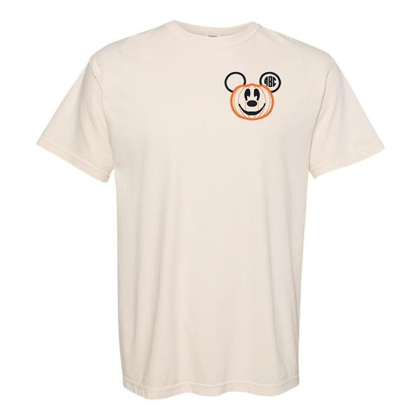 Monogrammed Mickey Pumpkin T-Shirt | United Monograms