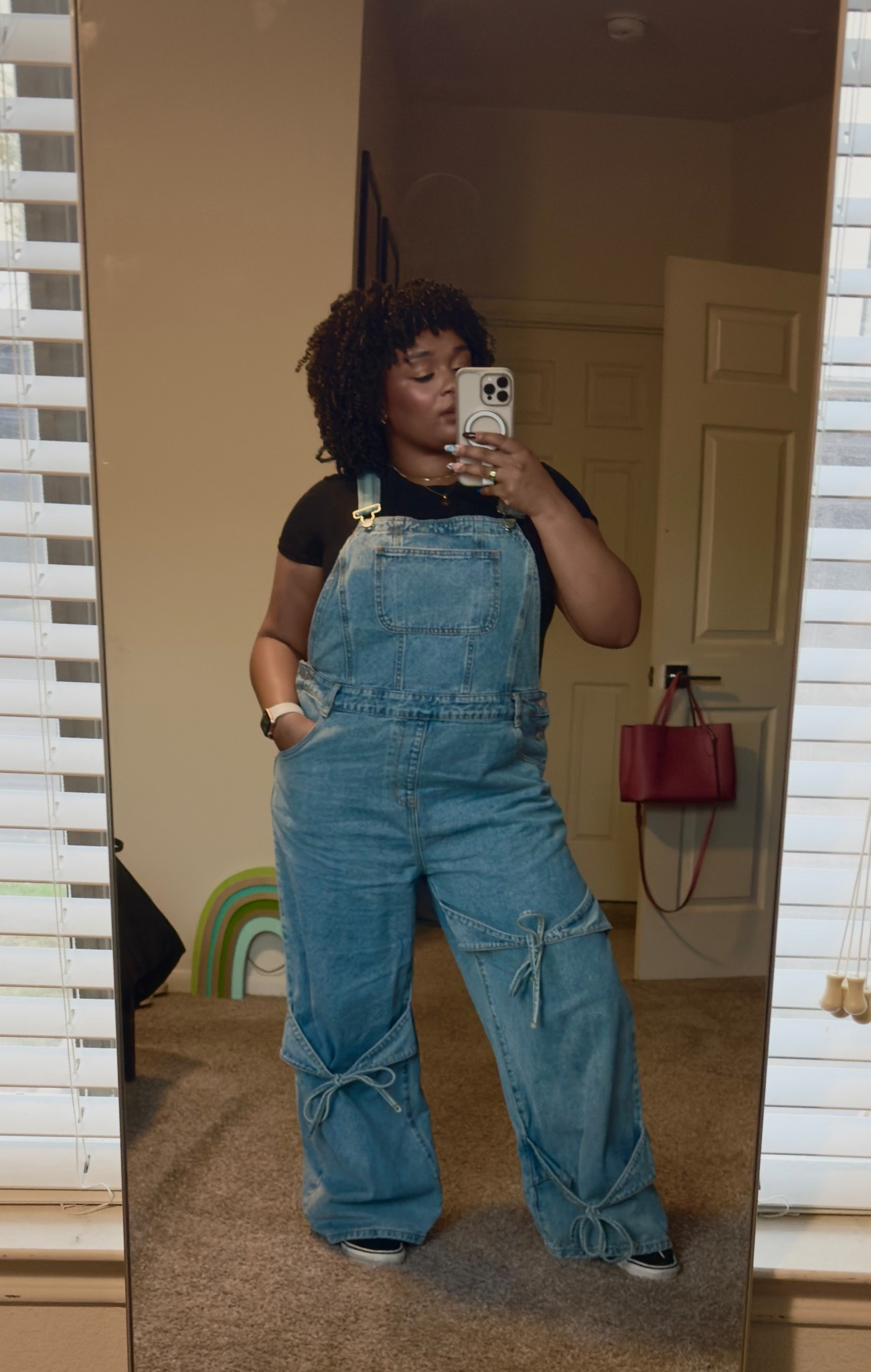 Denim overalls are BACK and I’m here for it 👖✨ Styled these wide-leg bow detail overalls with a classic black bodysuit for the perfect casual outfit. This look is comfy, trendy, and so easy to throw on for everyday style. Overalls are one of my favorite fall outfit ideas because they work with sneakers, sandals, or even boots. If you love effortless denim outfits, this one’s for you!

#LTKPlusSize #LTKFindsUnder50 #LTKFindsUnder100