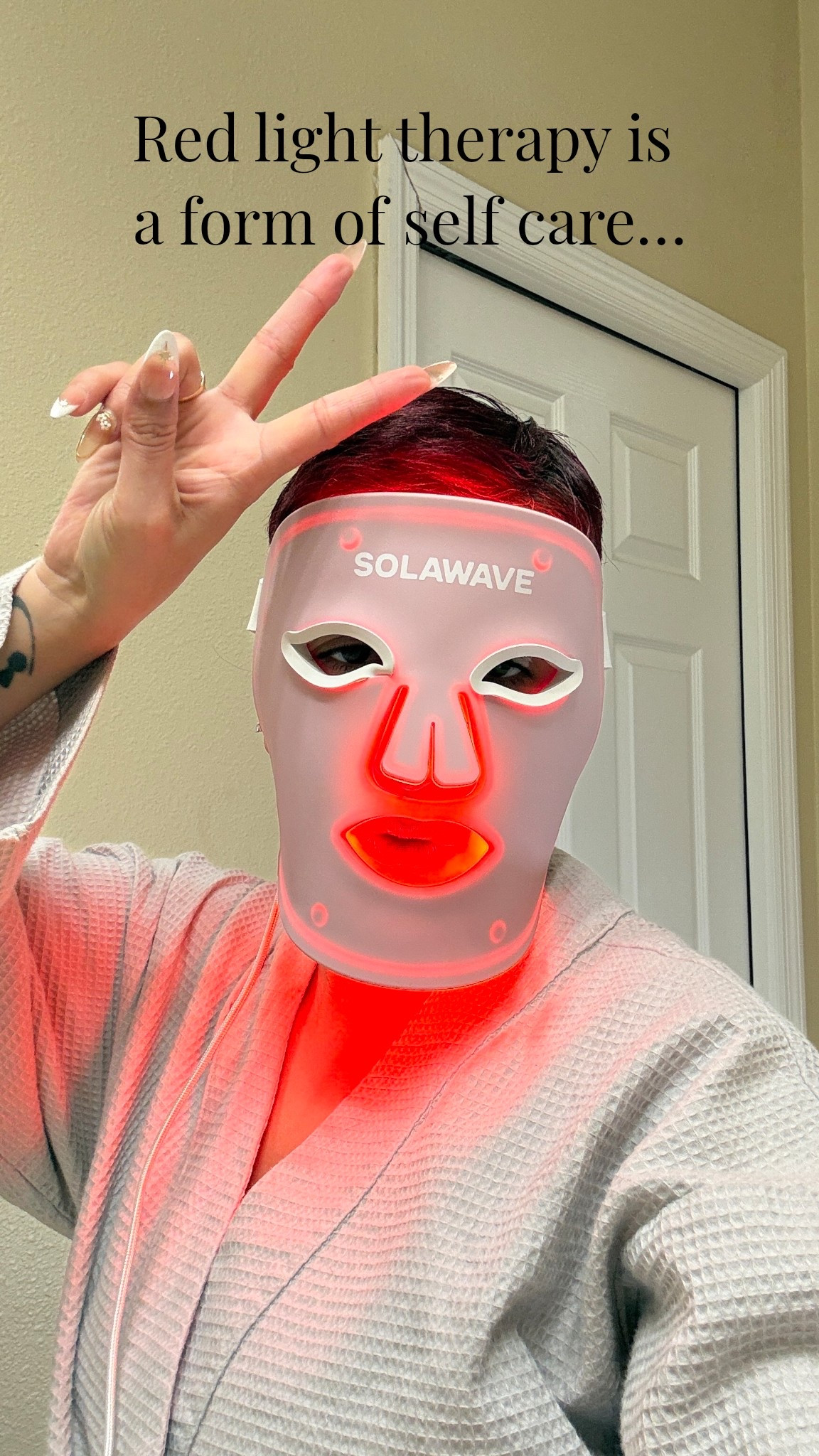 Red light therapy 
Solawave wrinkle retreat pro 

#LTKBeauty #LTKselfcare #LTKGiftGuide