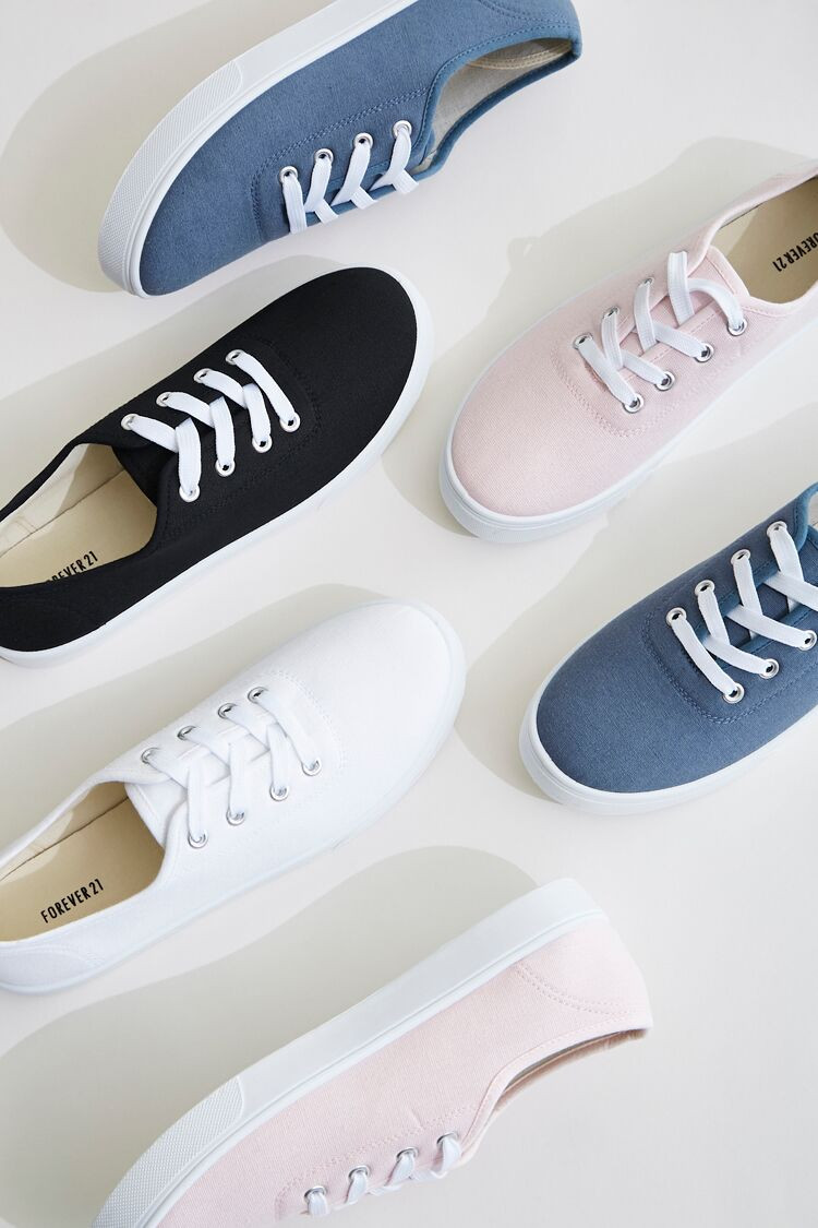 Canvas Low-Top Sneakers | Forever 21 (US)