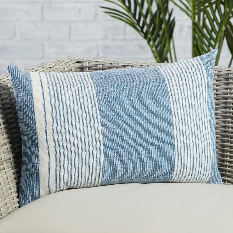 Haxby Striped PET Yarn Indoor/Outdoor Throw Pillow | Wayfair North America