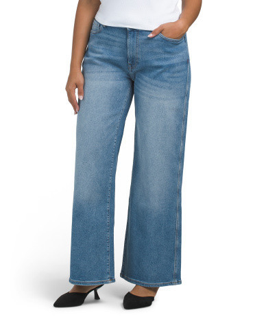 Wide Leg Jeans For Women, Cotton | TJ Maxx