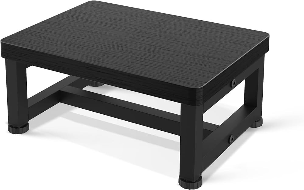 Step Stools for Adults Kids with Non-Slip Rubber Feet, Heavy Duty Wide Wooden Stepping 500-LBS Ca... | Amazon (US)