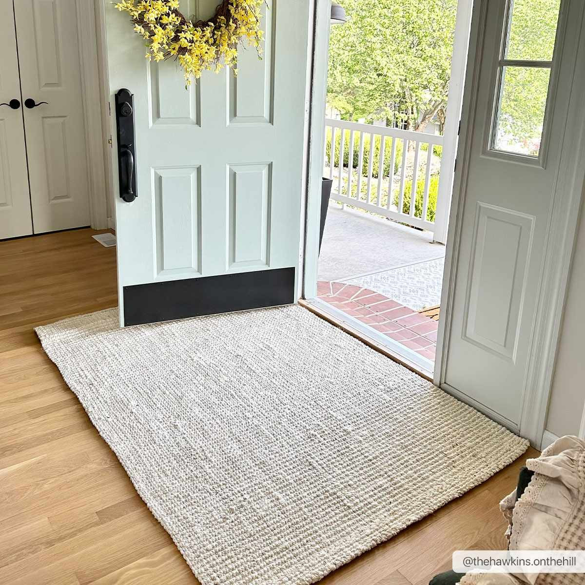 Ambel Cream Jute Rug | Boutique Rugs