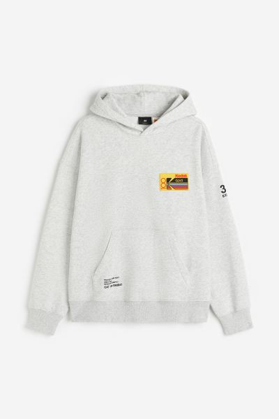 Oversized Fit Printed Hoodie | H&M (US + CA)