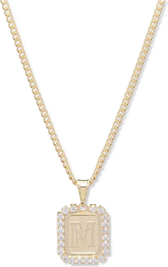 Royal Initial Card Necklace | Nordstrom