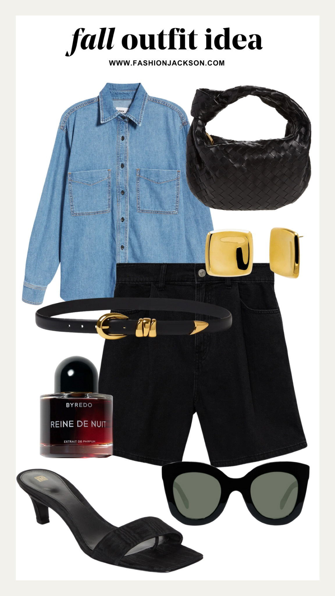 Denim shirt, black shorts, sandals, fall outfit idea @nordstrom #nordstrom #nordstrompartner 

#LTKFindsUnder50 #LTKSeasonal #LTKFindsUnder100