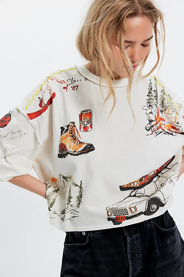 Mountain View Graphic Tee | Free People (Global - UK&FR Excluded)