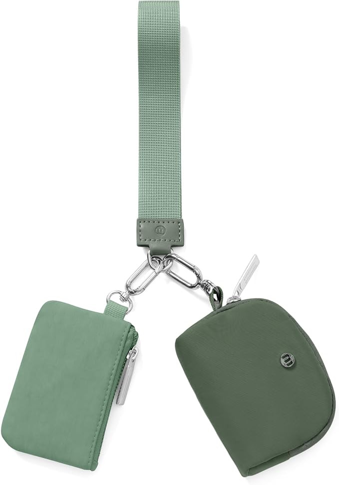 Mum's Memory Mini Zip Around Wristlet Wallet for Women Dual Pouch Wristlet Portable keychain wall... | Amazon (US)