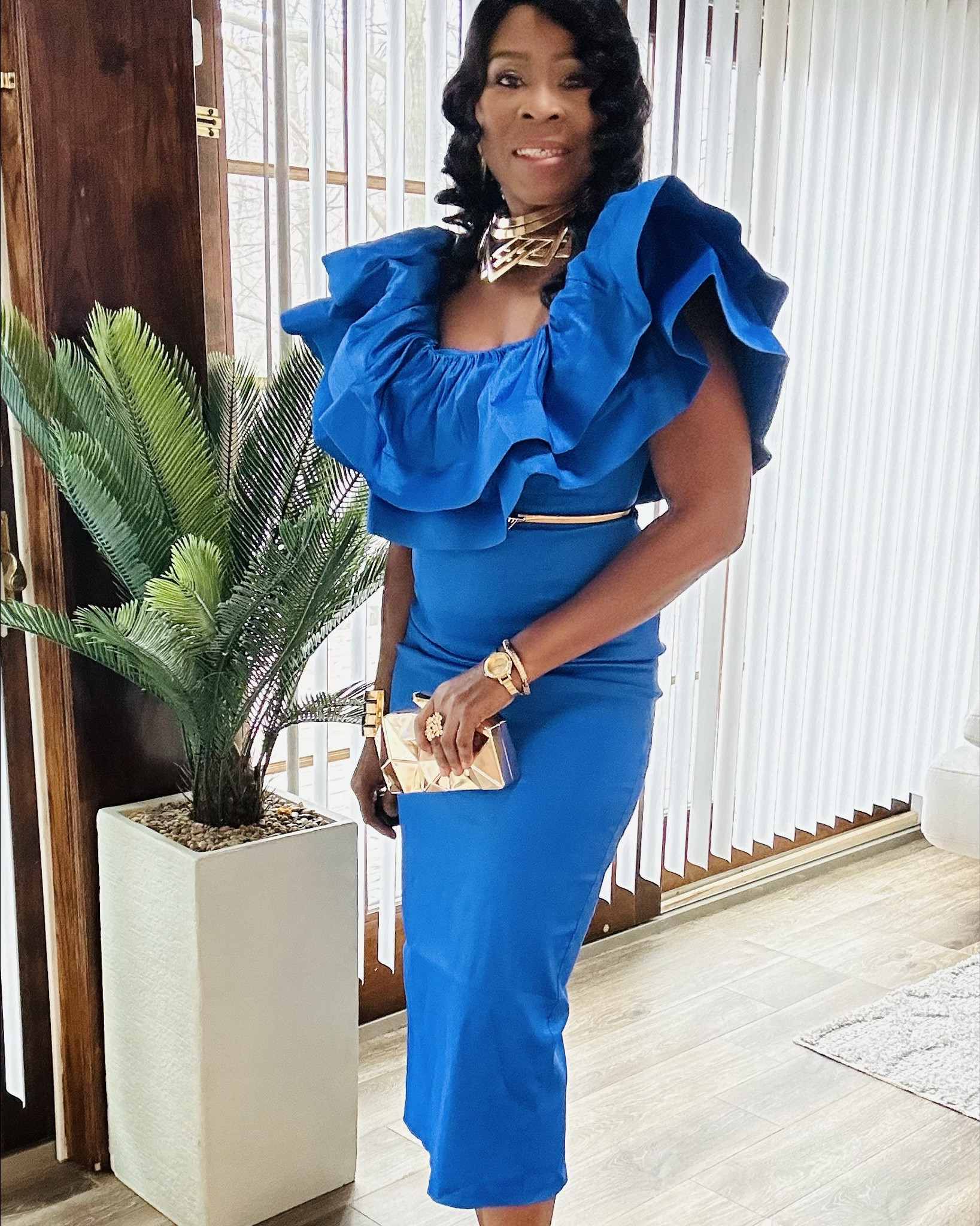 Styling/Cold Shoulder Ruffle Trim Dress 

#LTKstyletip #LTKU #LTKparties
