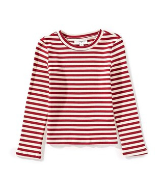 A Loves A Little Girls Long Sleeve Striped T-Shirt | Dillard's | Dillard's