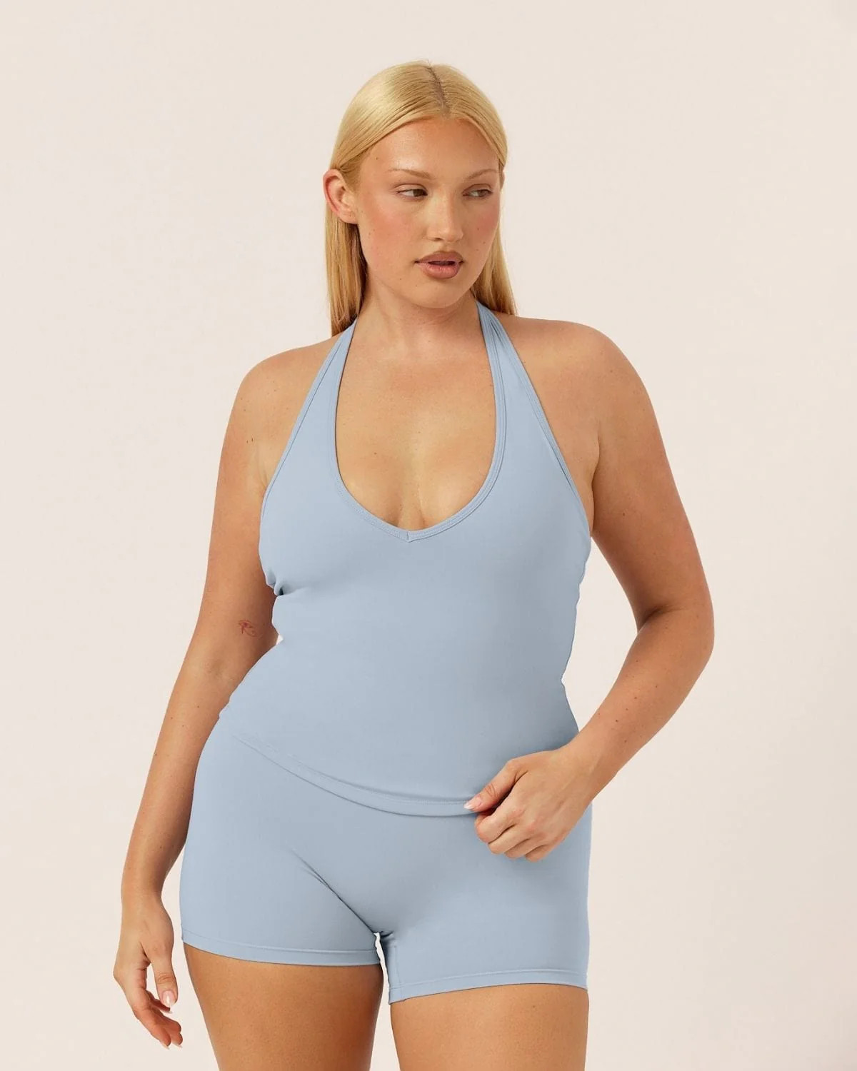 Form Jemma Tank | Dusty Blue | Crop Shop Boutique US