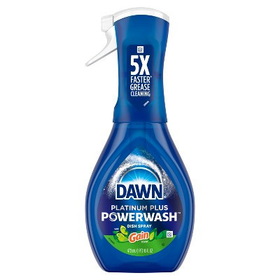 Dawn Platinum Powerwash Dish Spray - Gain - 16 fl oz | Target