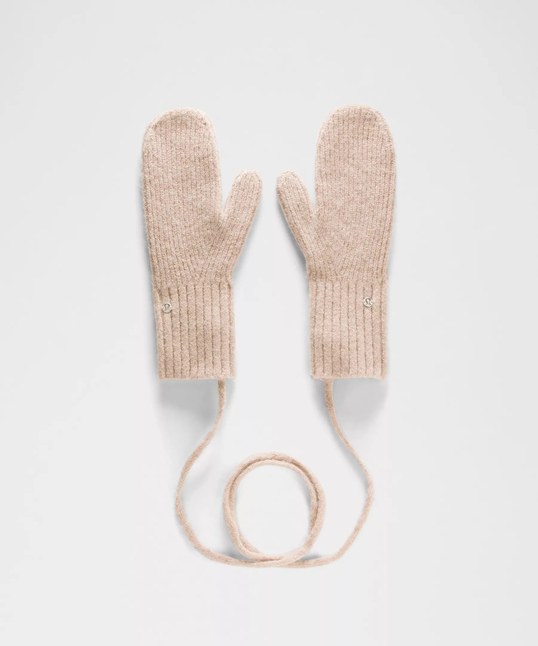 Alpaca Wool-Blend Mittens with String | lululemon (CA)