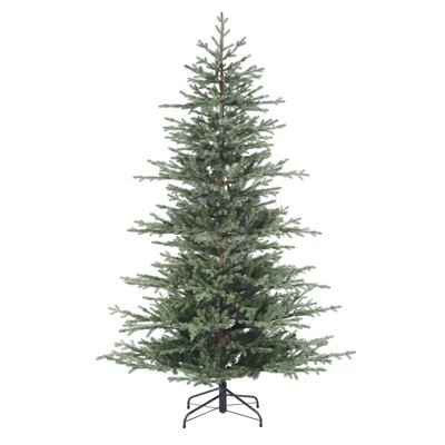 Haute Decor 7 Foot Pre-Lit Alberta Alpine Fir Christmas Tree with 400 Warm White LED Lights - Natural Looking Alpine Fir Tree | Wayfair North America