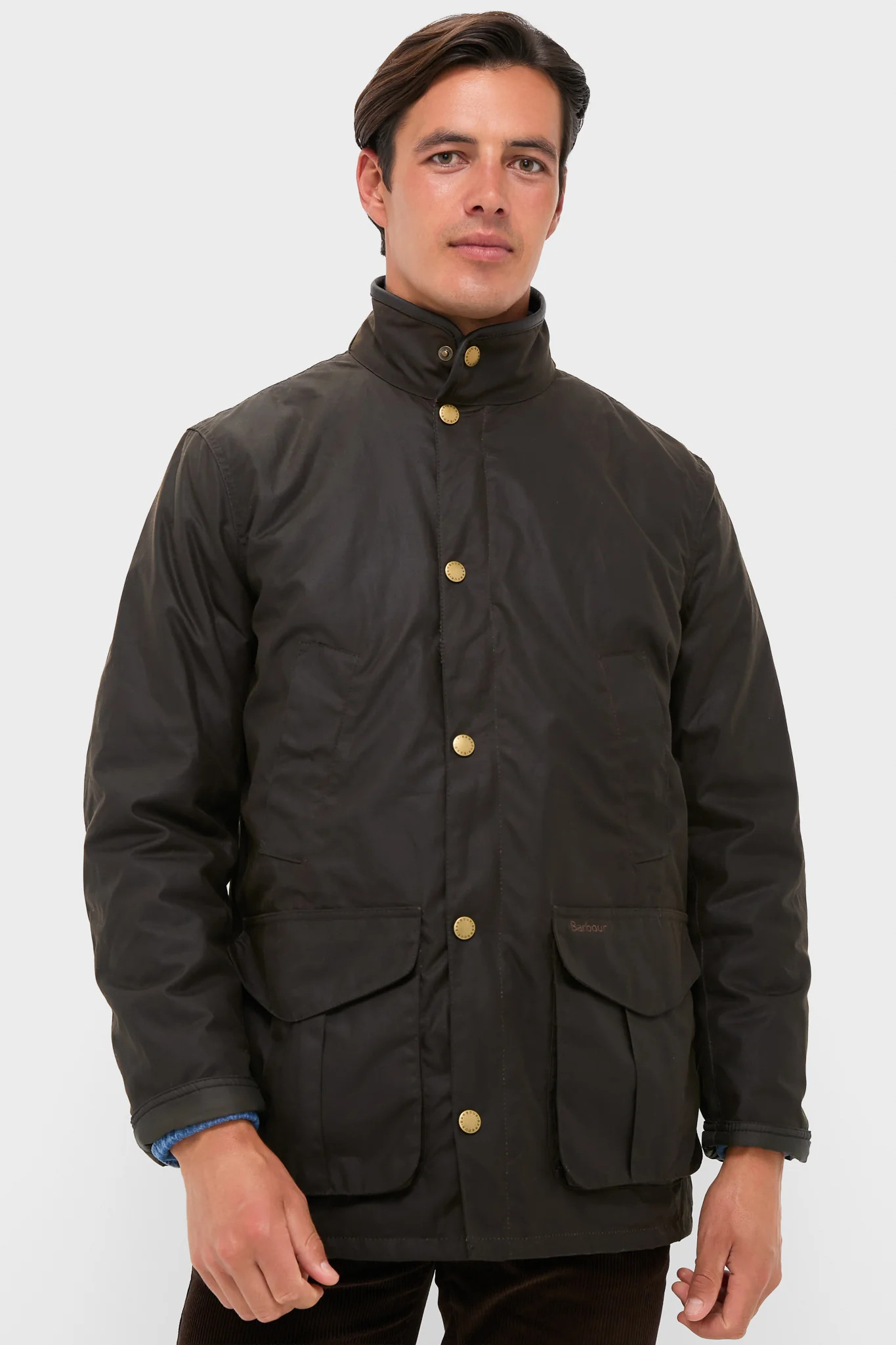 Olive Hereford Wax Jacket | Tuckernuck (US)