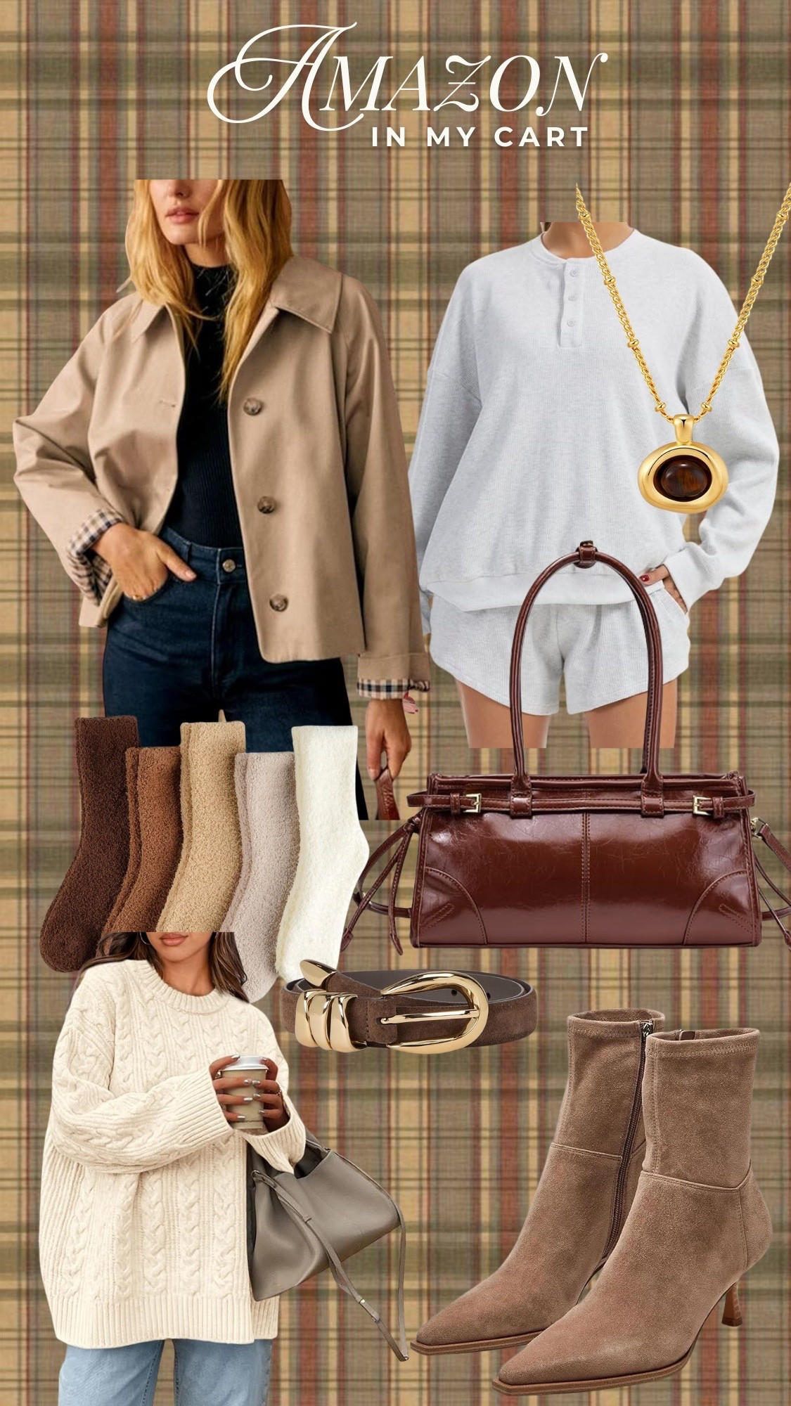 Amazon fashion finds in my cart ✨

Amazon sweater, Amazon socks, Amazon fashion, Amazon purse, Amazon belt, Amazon jewelry, fall fashion, fall outfit

#LTKSeasonal #LTKFindsUnder50 #LTKStyleTip