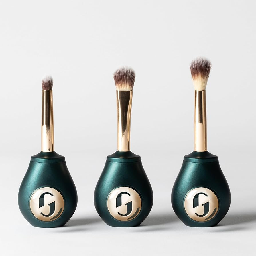 Easy on the Eyes Collection; Eyeliner Brushes Set of Three, Premium Cosmetic Precision Makeup Bru... | Amazon (US)