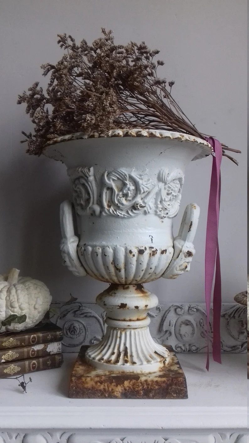 Cast-iron garden vase by Andrew Handyside circa 1880 | Etsy (US)