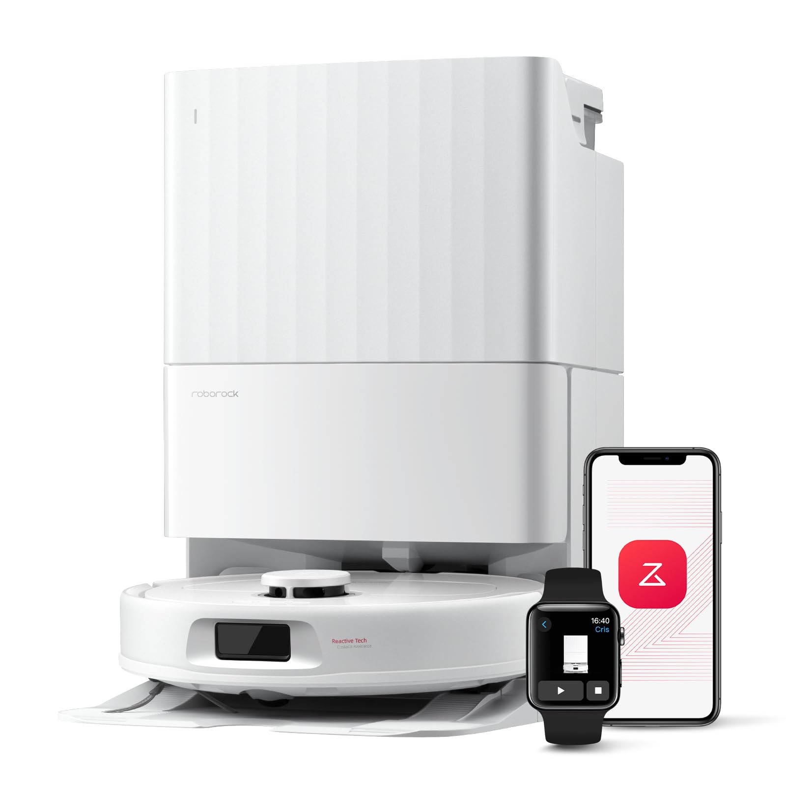 roborock Qrevo Series Robot Vacuum and Mop, 8000Pa Suction, Upgraded from Qrevo S, Anti-Tangle Br... | Amazon (US)