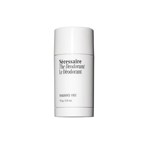 Nécessaire The Deodorant Fragrance-Free | Natural Aluminum Free Deodorant For Women & Men. Extra Strength Treatment with Mandelic Acid. Free of Baking Soda, Ozokerite & Parabens (75 g/2.5 oz) | Amazon (US)