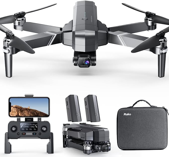 Ruko F11 GIM2 Drone with 4K HD Camera for Adults, 9800ft Video Transmission, 3-Axis Gimbal (2-Axi... | Amazon (US)