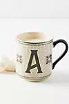 Tiled Margot Monogram Mug | Anthropologie (US)