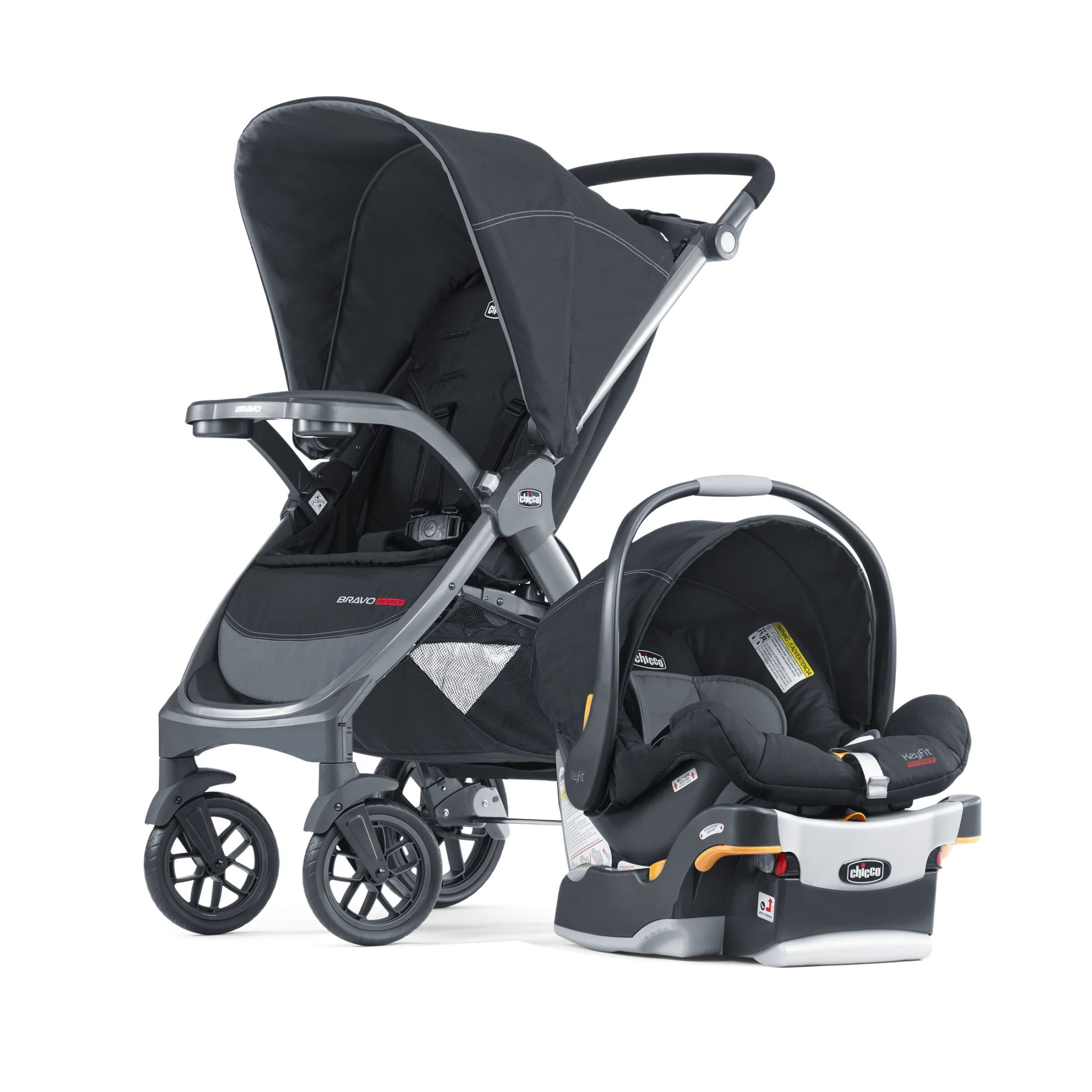 Chicco Bravo Sport Trio Travel System - Iron (Black) | Walmart (US)