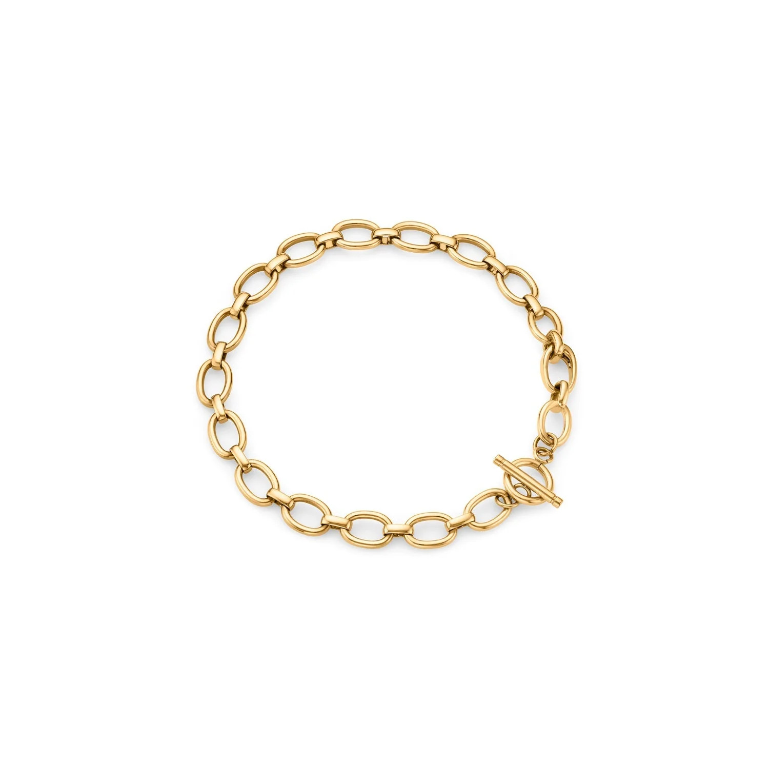 Oval Link Chain Bracelet (Gold) | Abbott Lyon