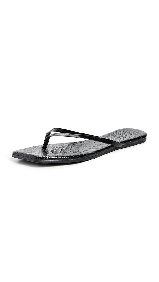 TKEES Women's Square Toe Lily Flip-Flop | Amazon (US)
