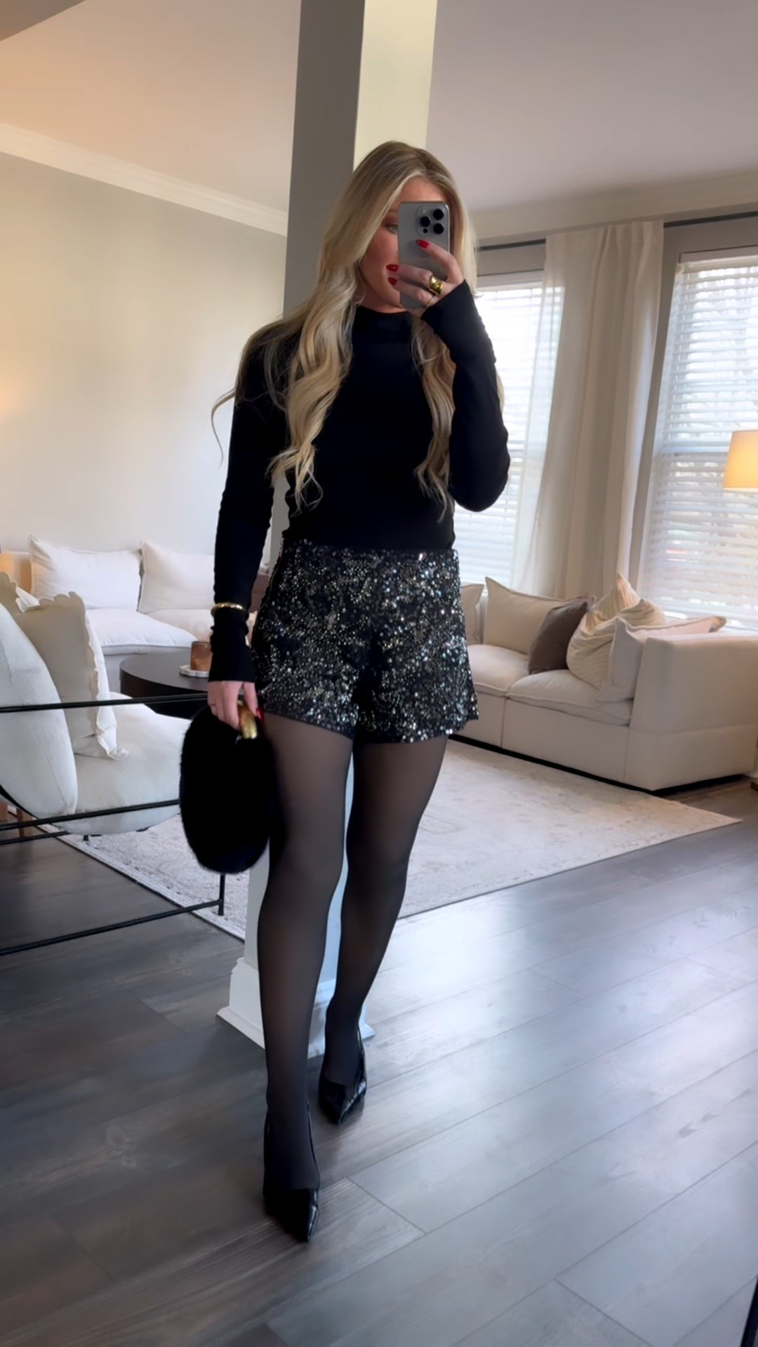 These sequin shorts make the cutest outfit for a holiday party!  

#LTKFindsUnder100 #LTKSeasonal #LTKHoliday
