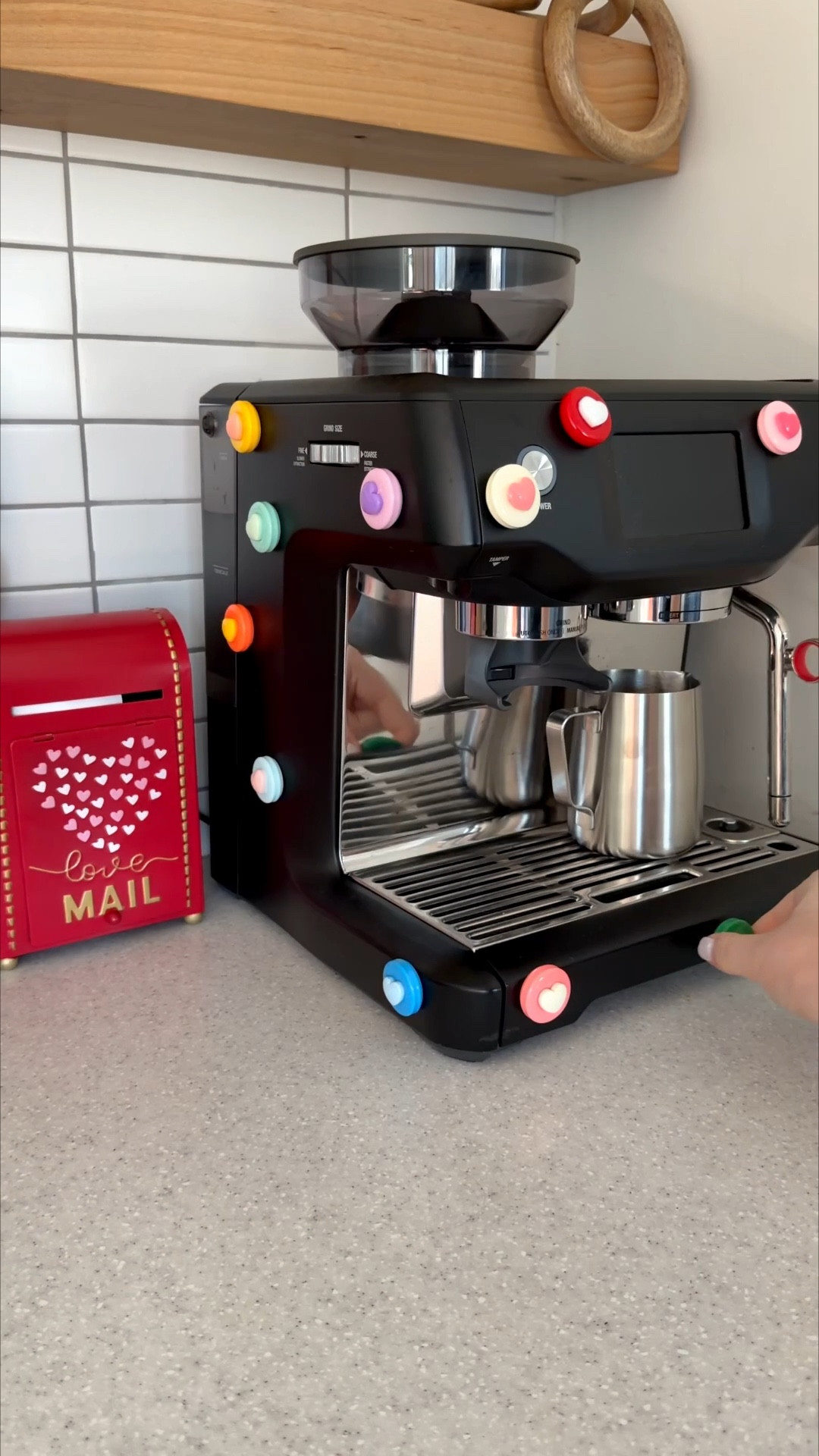 Such a fun and easy way to decorate the coffee bar for Valentine’s Day 💕

#LTKHome #LTKSeasonal