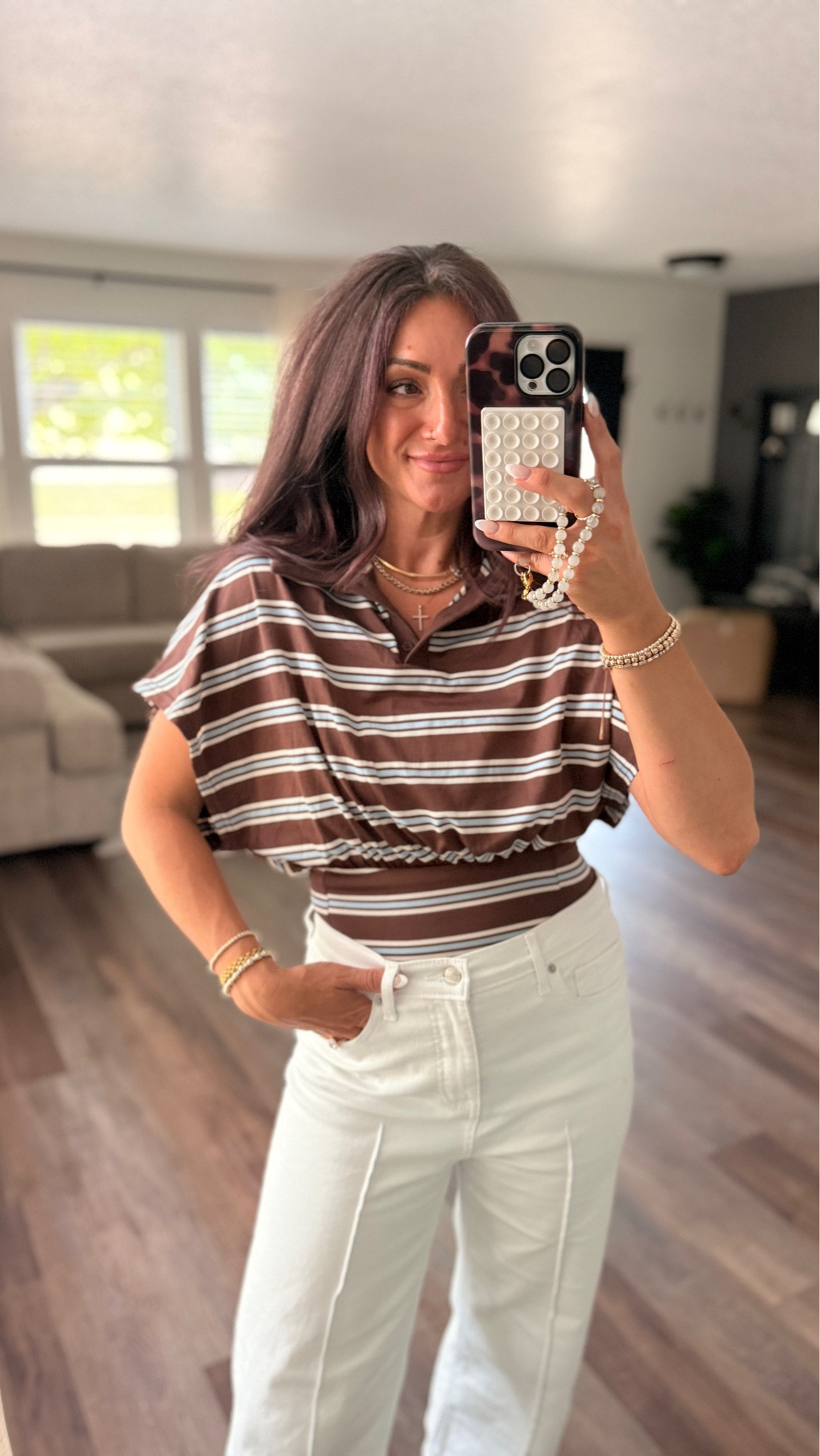 Love this top for Fall outfits! So cute!! Linking 2 other white denim options on major markdown!!

#LTKootd #LTKPetite #LTKSeasonal