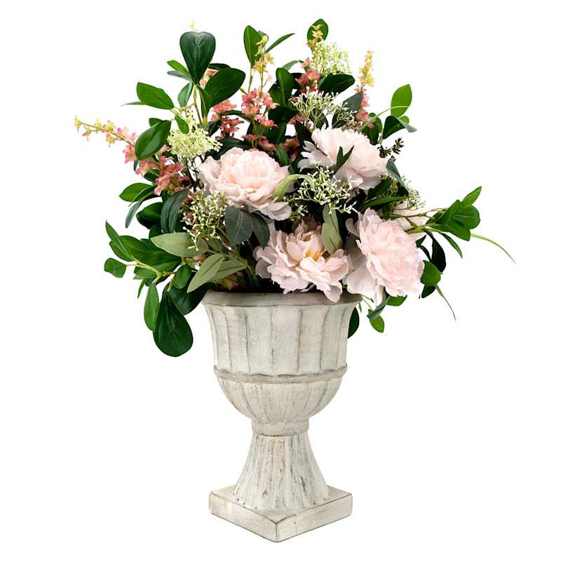 Pink Peony with MGO Vessel, 26" | At Home