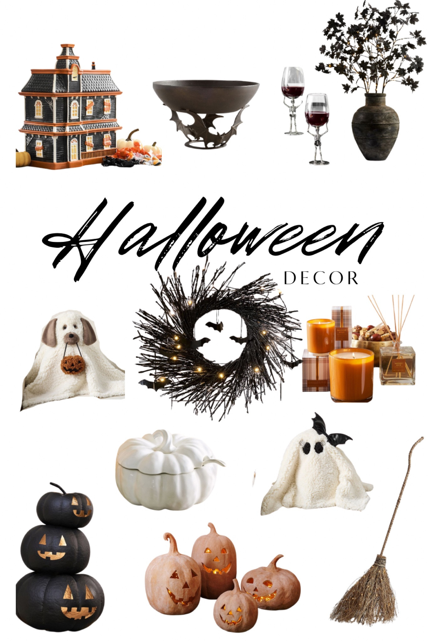 🧡🖤Halloween Decor. Pottery Barn. Server-ware. Holiday decor. Party decor. 

#LTKParties #LTKHome #LTKSeasonal