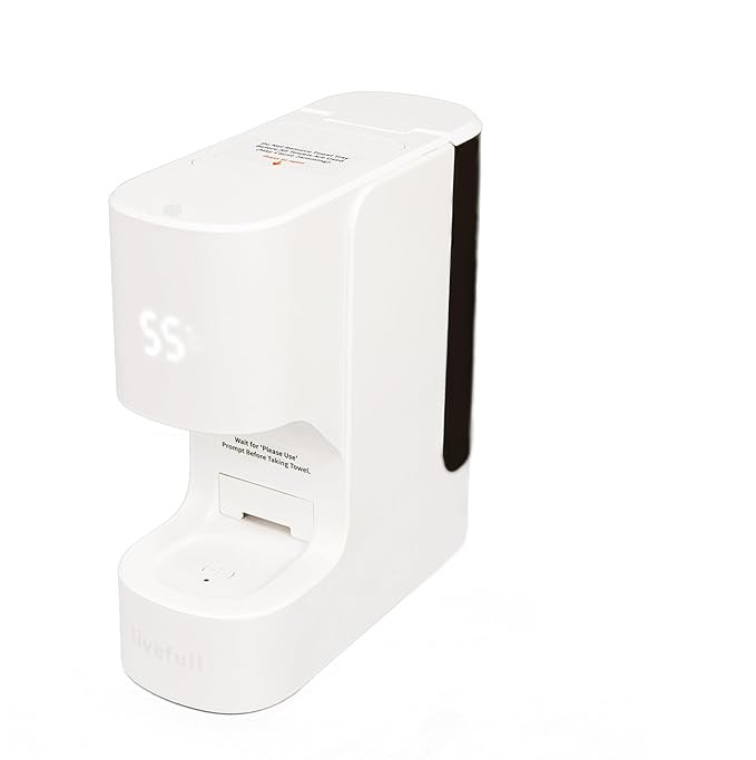 Hot Face Towel Heater Machine, Towel Warmer, 55°C Constant Temperature, 20 Compressed Towels, Sm... | Amazon (US)