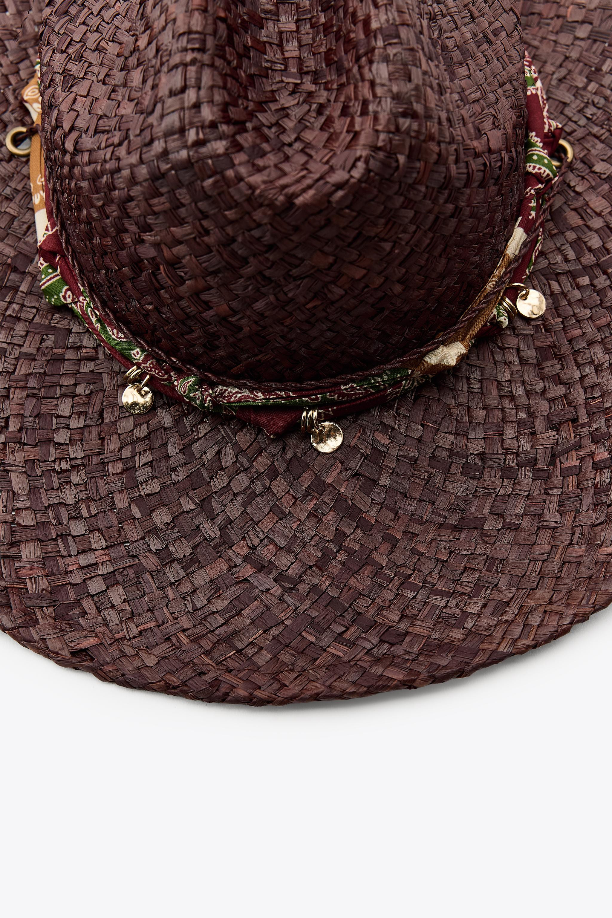 WOVEN COWBOY HAT | Zara UK